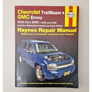 Haynes 24072 Manual Repair for Chevrolet Trailblazer and GMC Envoy 2002 - 2009